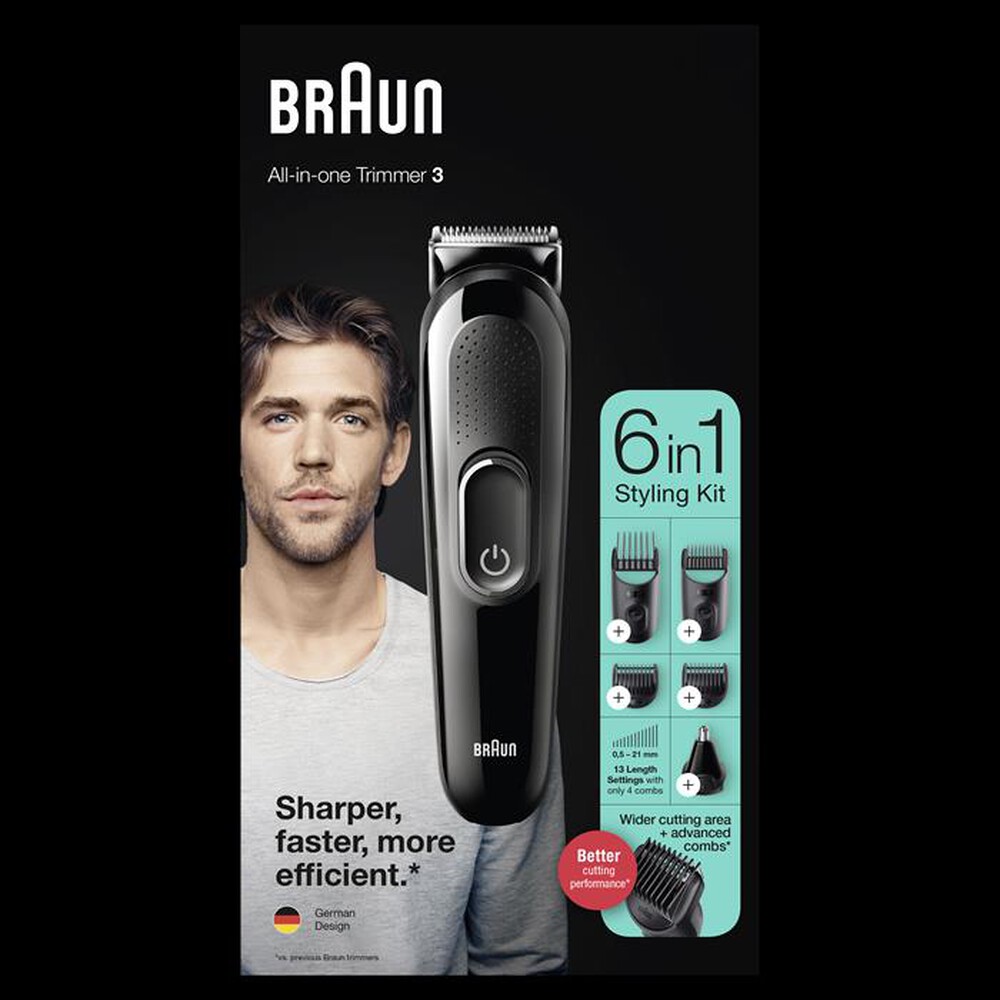 "BRAUN - MGK3320-NERO"