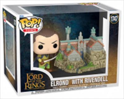 FUNKO - POPS Il Signore Anelli Elrond w/Rivendell-FUPS0296