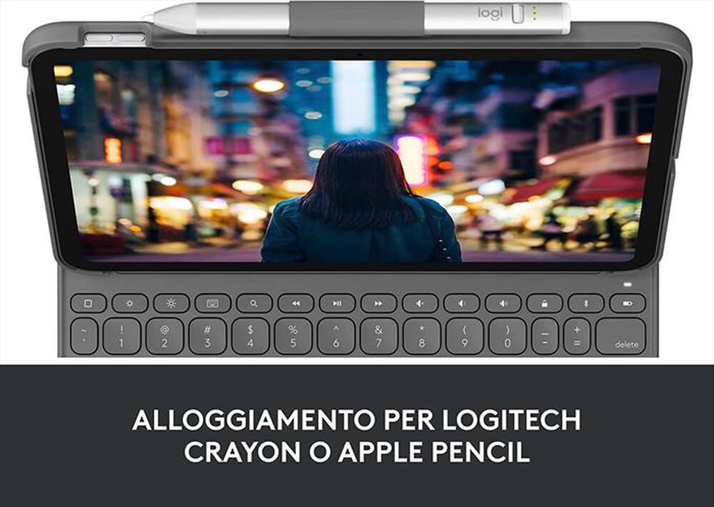 "LOGITECH - Custodia iPad (10ª generazione) Slim Folio"