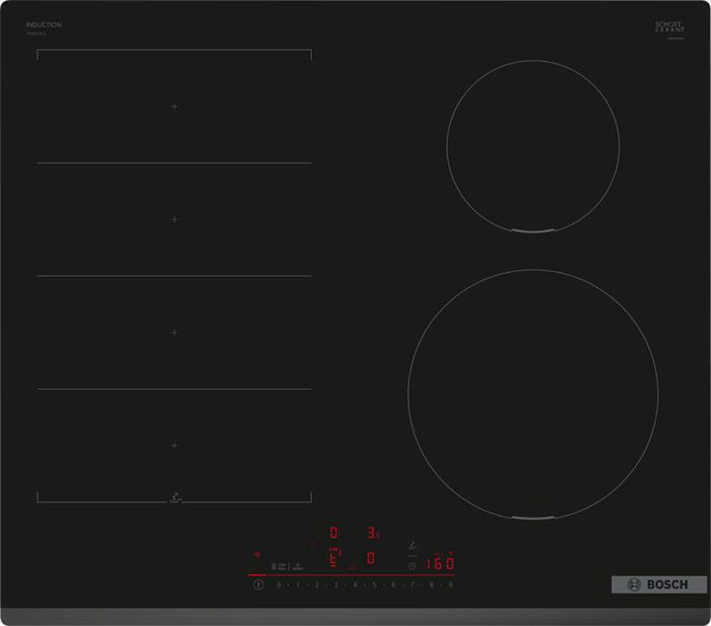 "BOSCH - Piano cottura induzione PIX631HC1E 59,2 cm-Nero"