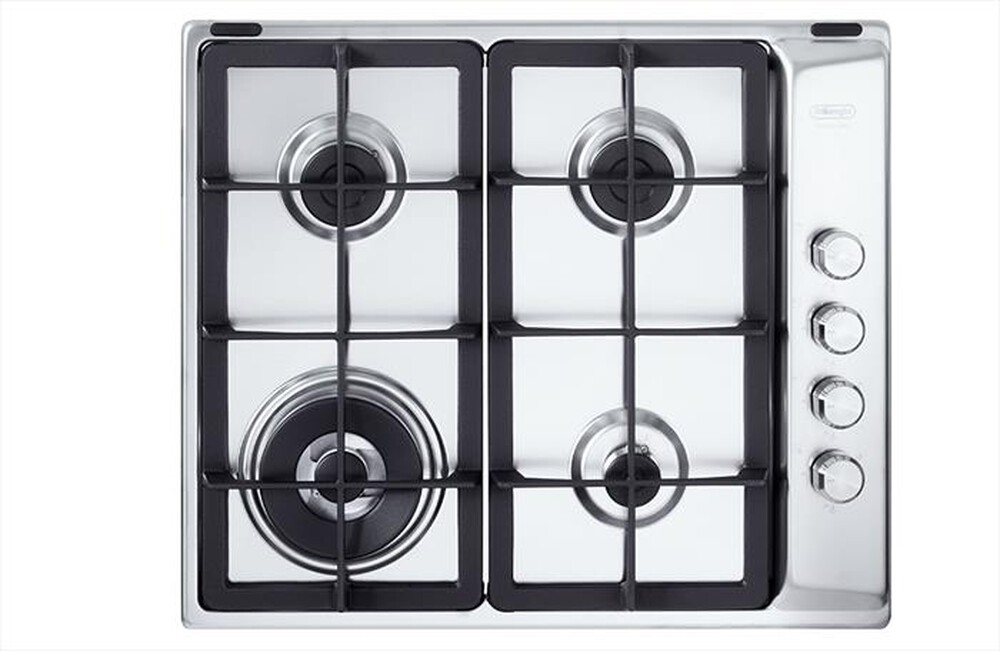 "DE LONGHI - Piano cottura a gas PLI 46 GH 58cm-Inox"