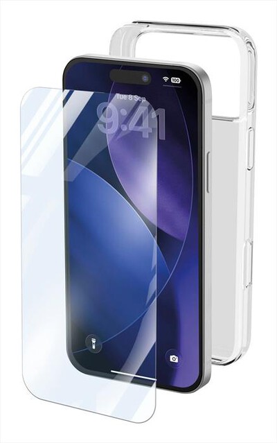 CELLULARLINE - PROTECTION KIT per iPhone 18 Pro-Trasparente