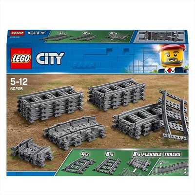 LEGO - CITY TRAINS Binari 60205