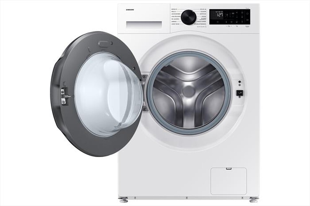 "SAMSUNG - Lavasciuga WD90DG5B15BEET 9/6 Kg Classe A-bianca con oblò e display nero"