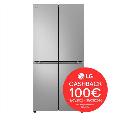 LG - Frigorifero 4 porte GMB860PYDE Classe E 530L-Argento
