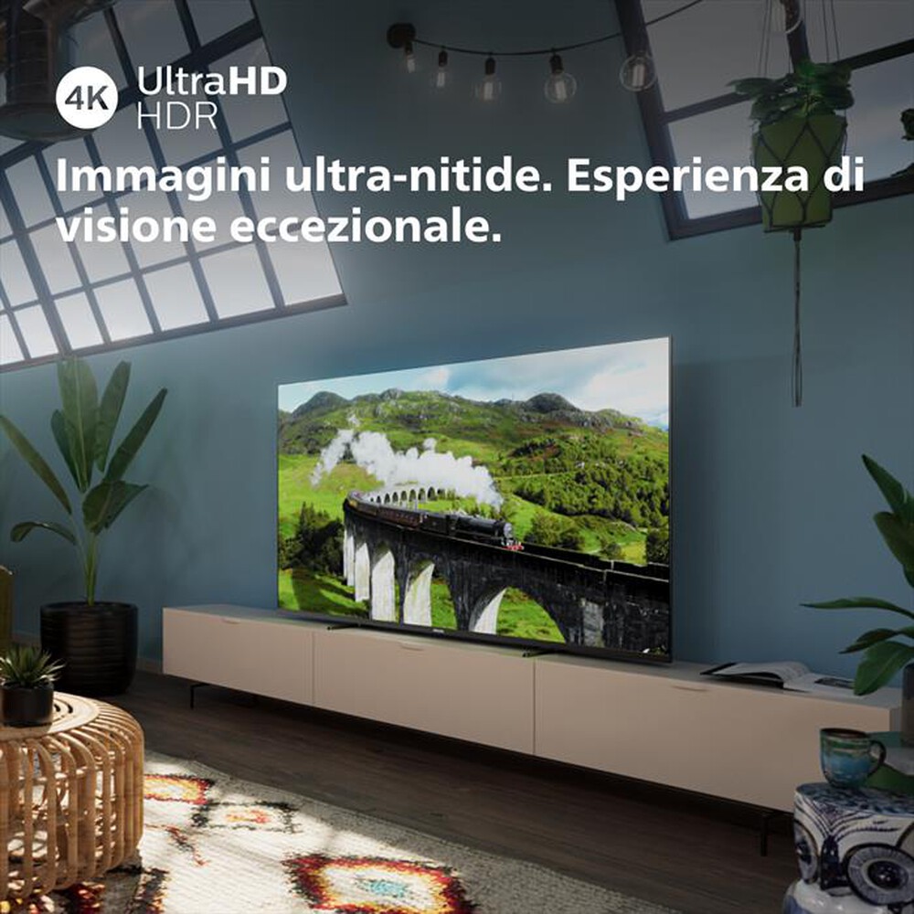 "PHILIPS - Smart TV LED UHD 4K 43\" 43PUS7608/12-Antracite"