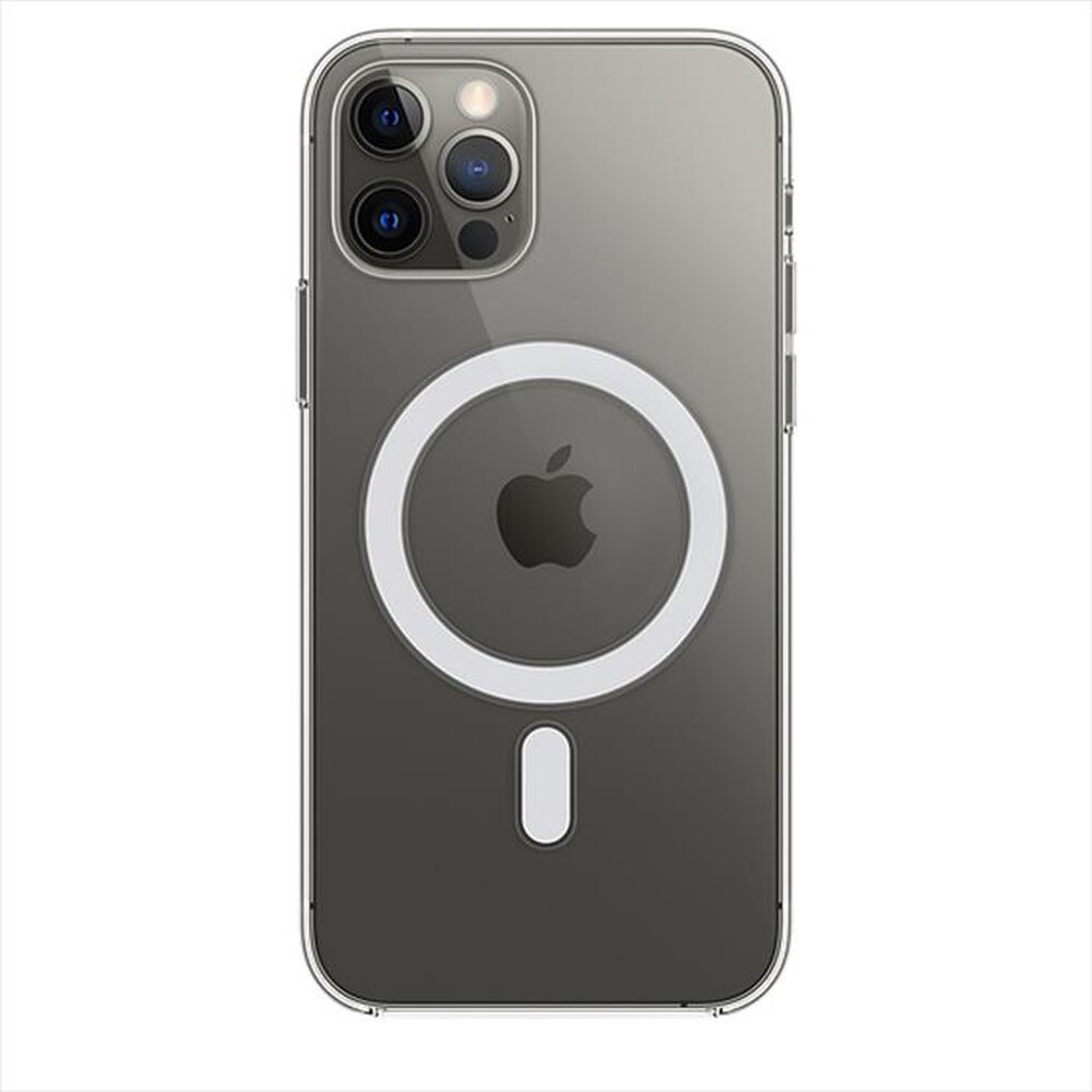 "APPLE - Custodia MagSafe per iPhone 12/12 Pro-Trasparente"