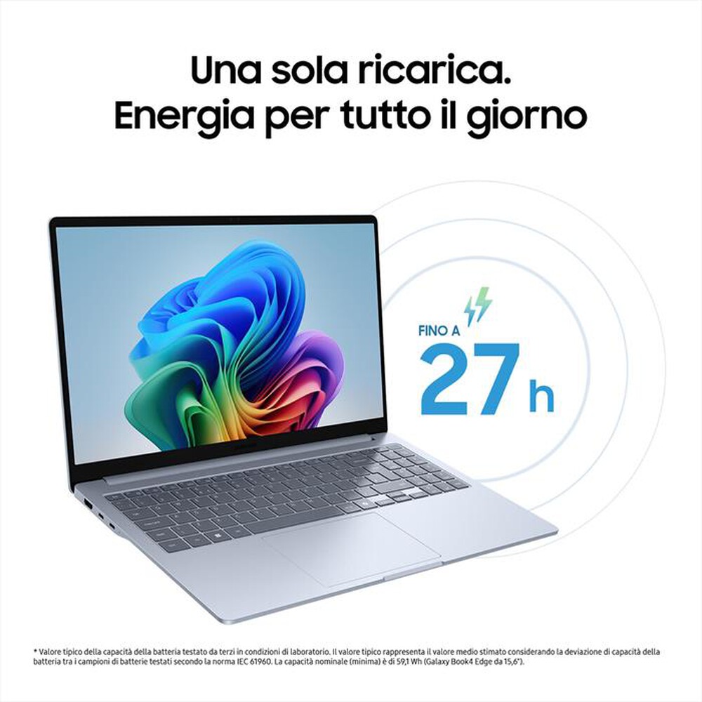 "SAMSUNG - Notebook GALAXY BOOK4 EDGE 15.6\"-Sapphire Blue"