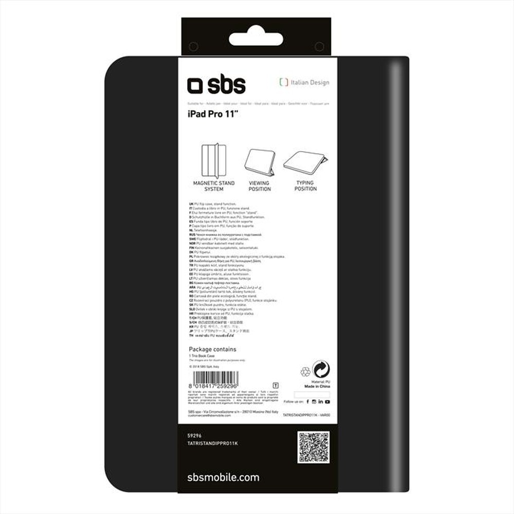 "SBS - TATRISTANDIPPRO11K-Nero"