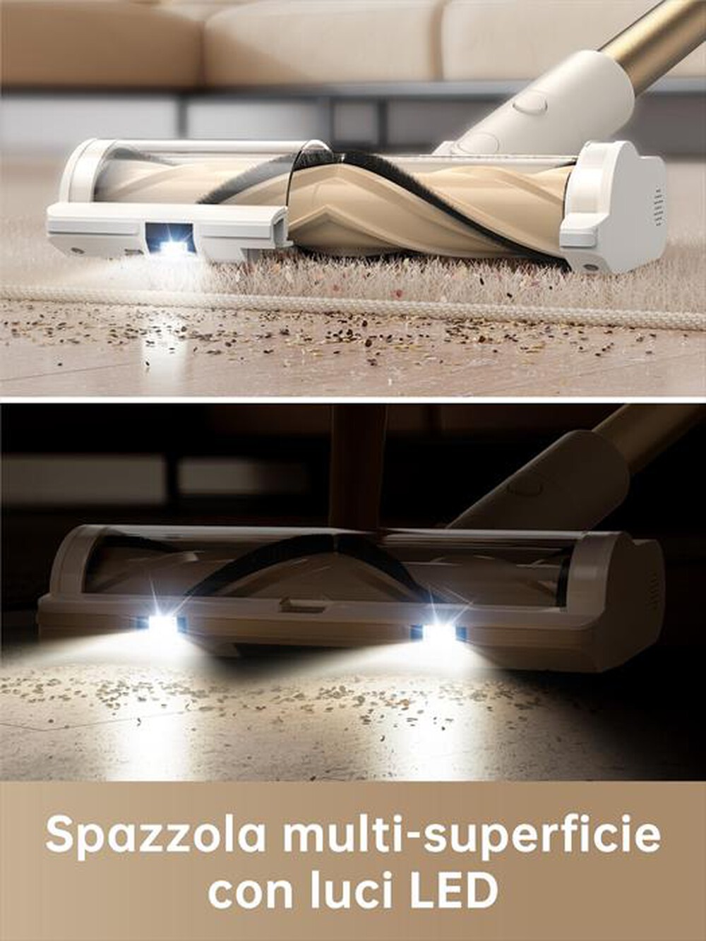 Immagine del prodotto DREAME - Scopa elettrica R10-Bianco/Oro