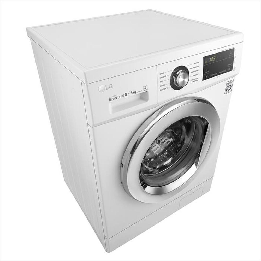 "LG - Lavasciuga F4J3TM5WE 8/5 Kg Classe D-WHITE"