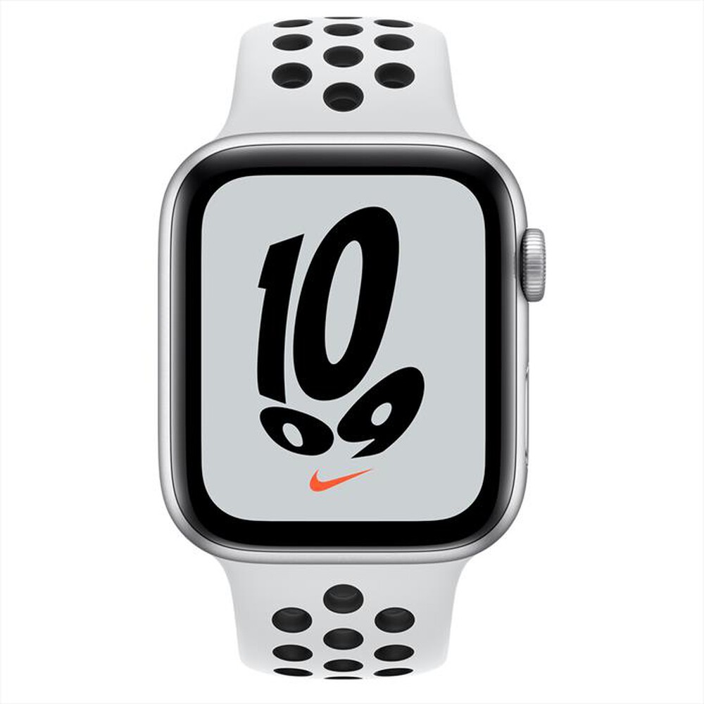 "APPLE - Watch NIKE SE GPS 44Mmm Alluminio Argento-Sport Puro Platino/Nero"