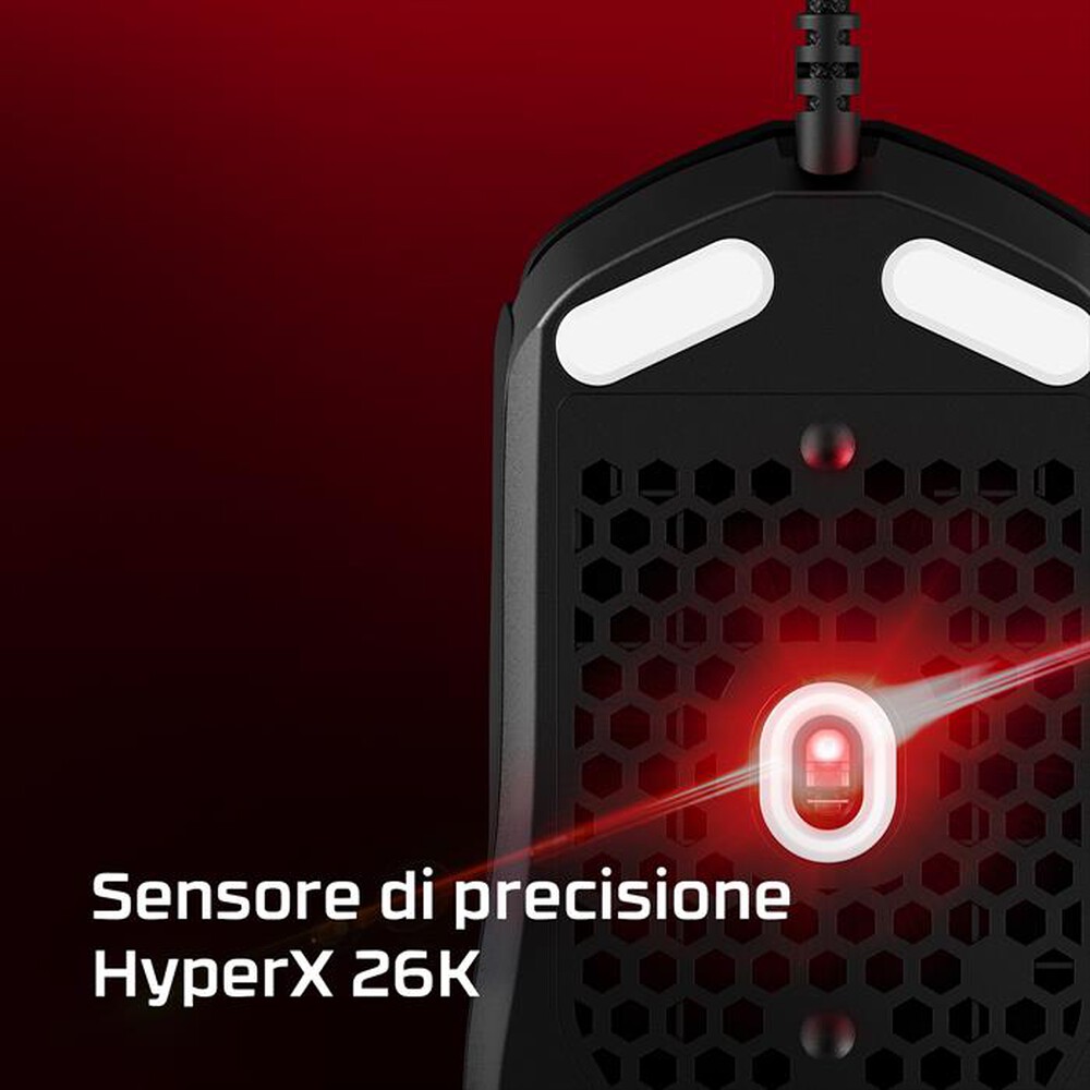 "HYPERX - Mouse PULSEFIRE HASTE 2 WIRED-Nero"