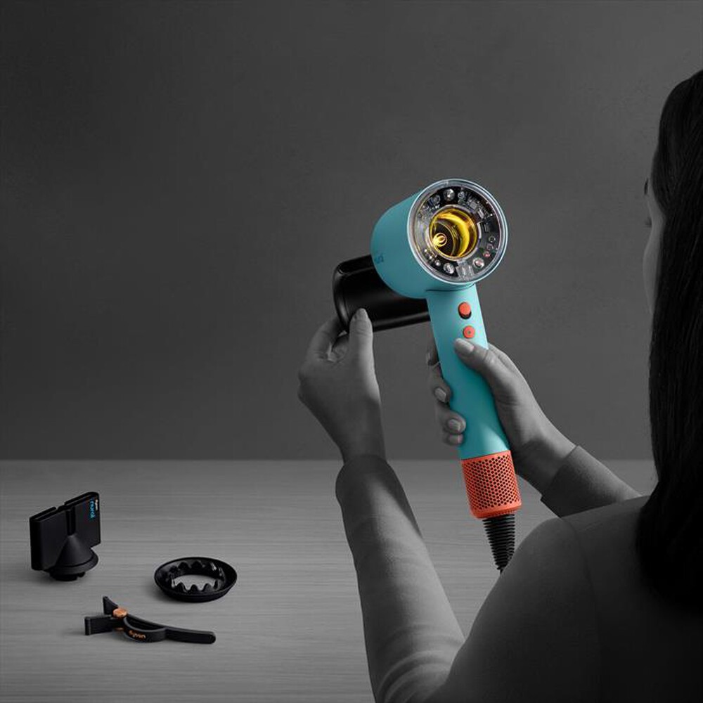"DYSON - DYSON SUPERSONIC NURAL™-ACQUAMARINA/TANGERINE"