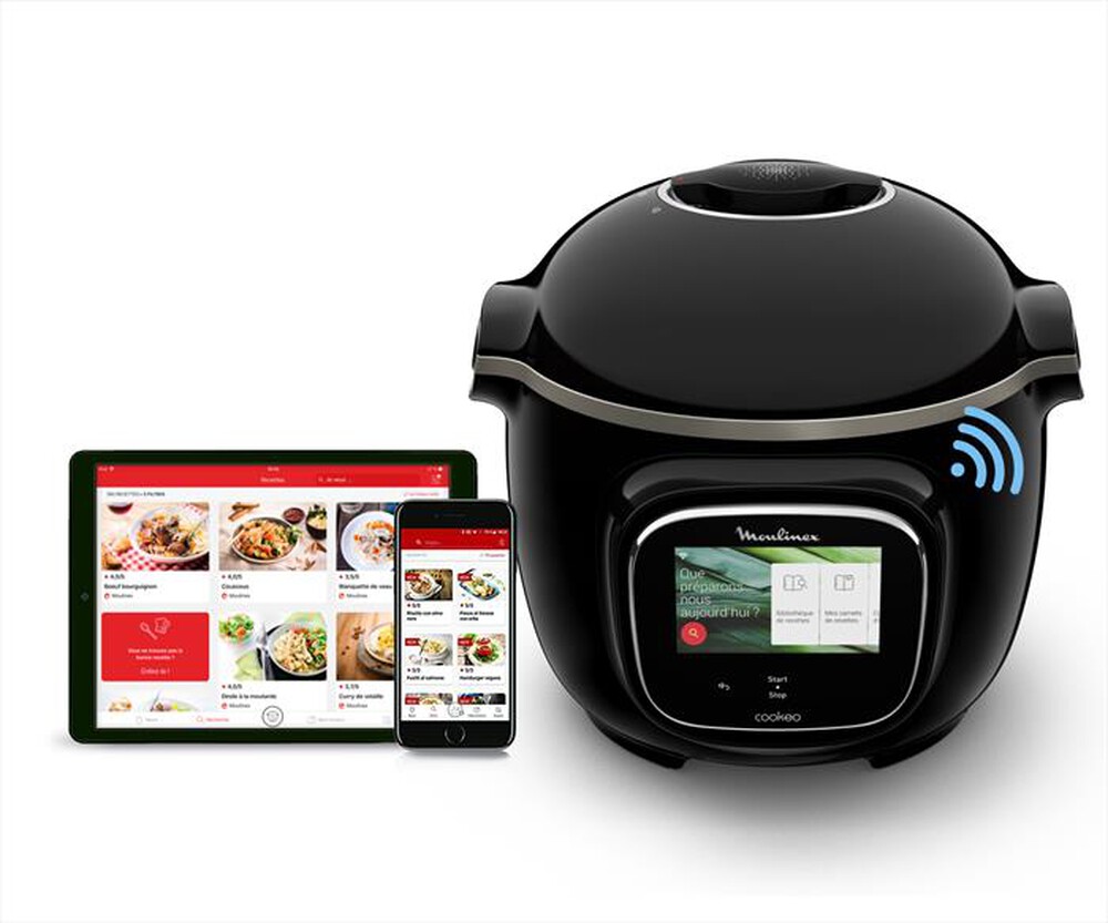 "MOULINEX - Cookeo Touch Wi Fi CE9028-Nero"