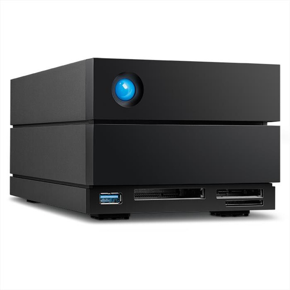 "LACIE - Hard disk esterno 32TB 2BIG DOCK THUNDERBOLT3-Nero"