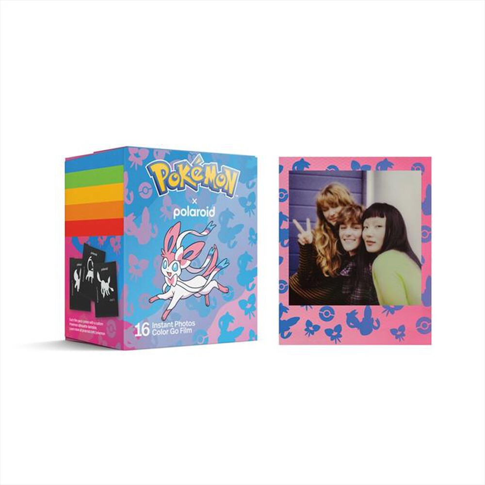 Immagine del prodotto POLAROID - 16 pellicole GO FILM COLOR DOPPIA - SYLVEON-Rosa viola
