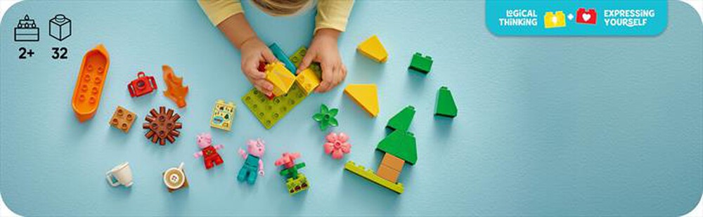 Immagine del prodotto LEGO - DUPLO Peppa Pig Gita in campeggio 10452