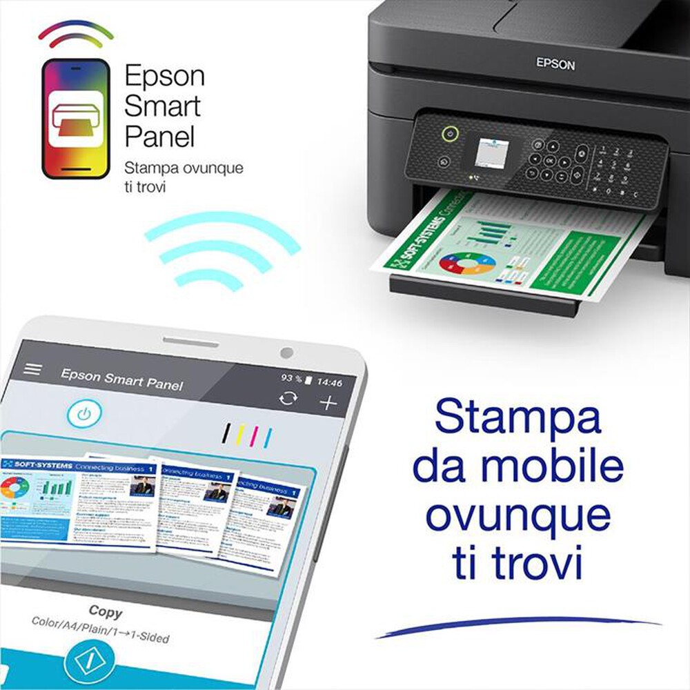 "EPSON - Multifunzione WORKFORCE WF-2935DWF"