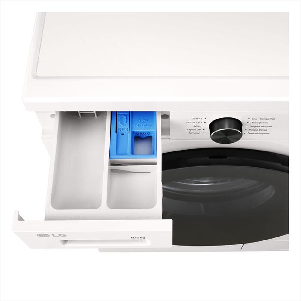 Immagine del prodotto LG - Lavasciuga W4NX1095NWB 6 MOTION 9/5KG Classe A-Essence White