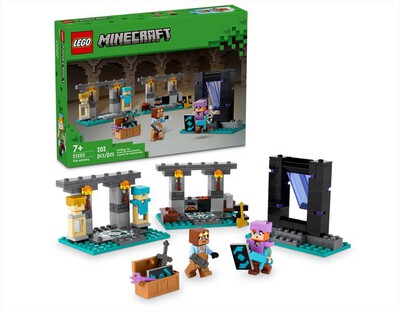 LEGO - MINECRAFT L’Armeria - 21252-Multicolore