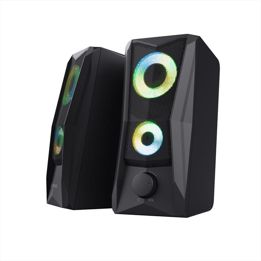 "TRUST - Coppia casse GXT606B JAVV RGB-Black/RGB"