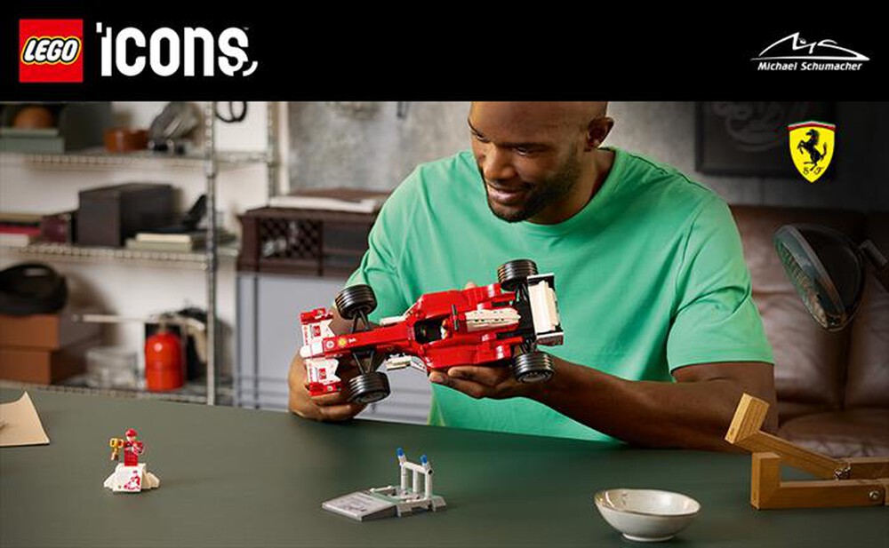 Immagine del prodotto LEGO - ICONS Ferrari F2004 e Michael Schumacher - 11375