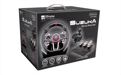 XTREME - 6 IN 1 SUZUKA RACING WHEEL 900-NERO
