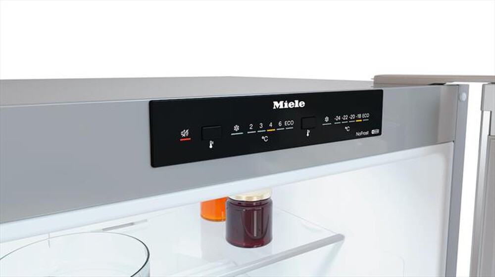 Immagine del prodotto MIELE - Frigorifero combinato KFN 4494 Classe E 368 lt-Acciaio inossidabile