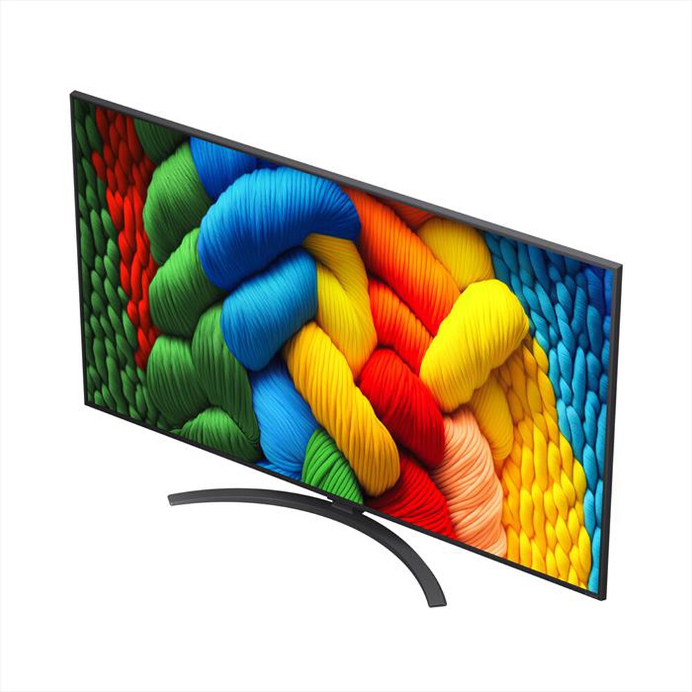"LG - 65NANO81A6A-Charcoal Black"