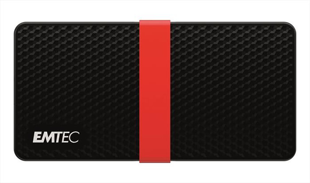 "EMTEC - SSD 3.1 GEN1 POWER PLUS X200 SATA3 - Nero/Rosso"