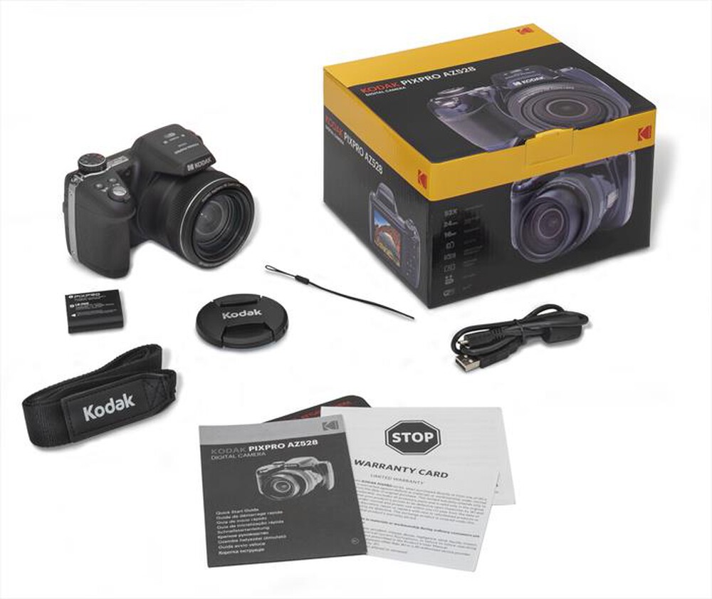 Immagine del prodotto KODAK - Fotocamera bridge superzoom AZ528-Nero