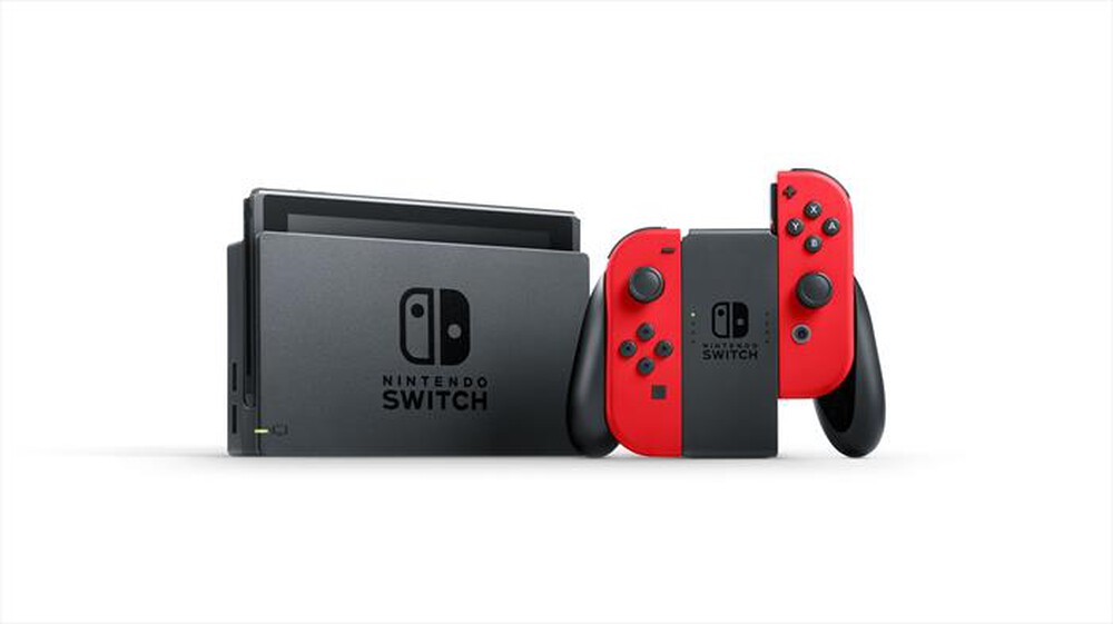 "NINTENDO - Switch 1.1 + Mario Odissey-Rosso"