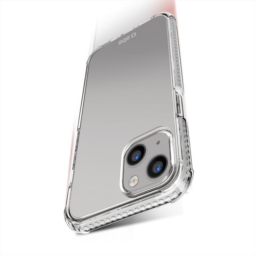 "SBS - Cover Extreme 3 TEUNBKEX3IP1461 per iPhone 14-Trasparente"