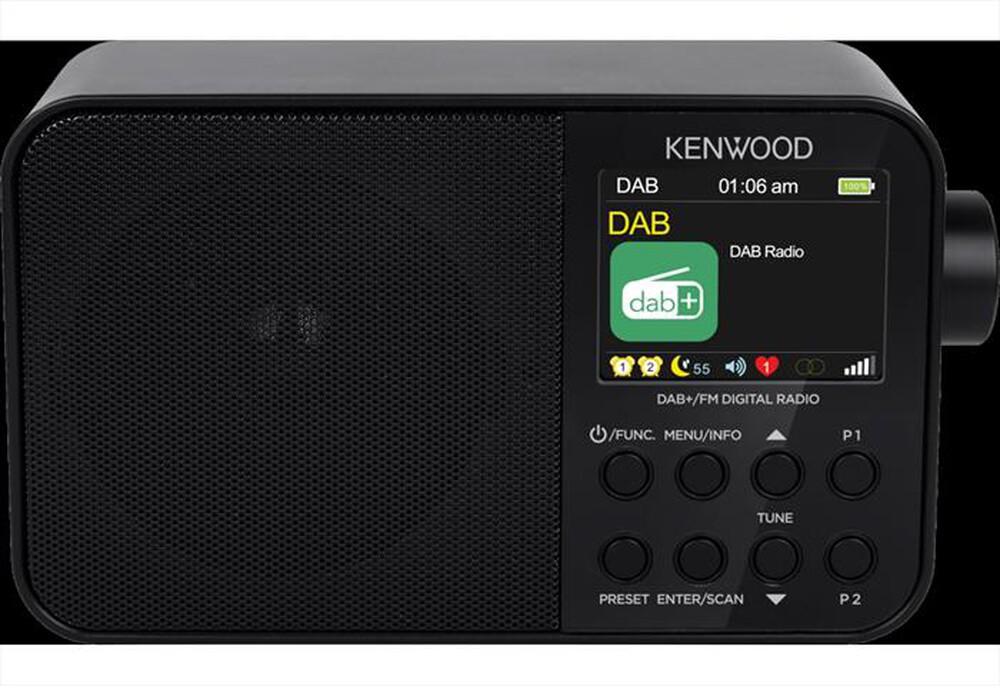 Immagine del prodotto KENWOOD - Radio sveglia CR-M30DAB-NERO