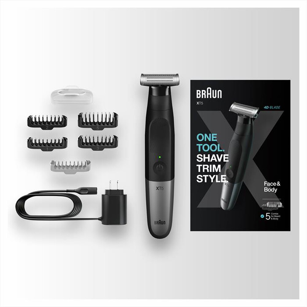 "BRAUN - XT5100-NERO/GRIGIO METALLIZZATO"