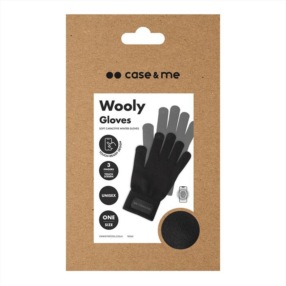 Immagine del prodotto CASEME - Guanto Touch CMWINTER25GL22GLK-Nero