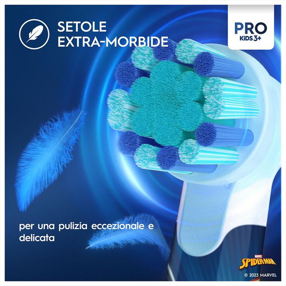 "ORAL-B - Spazzolino elettrico PRO KIDS-Azzurro"