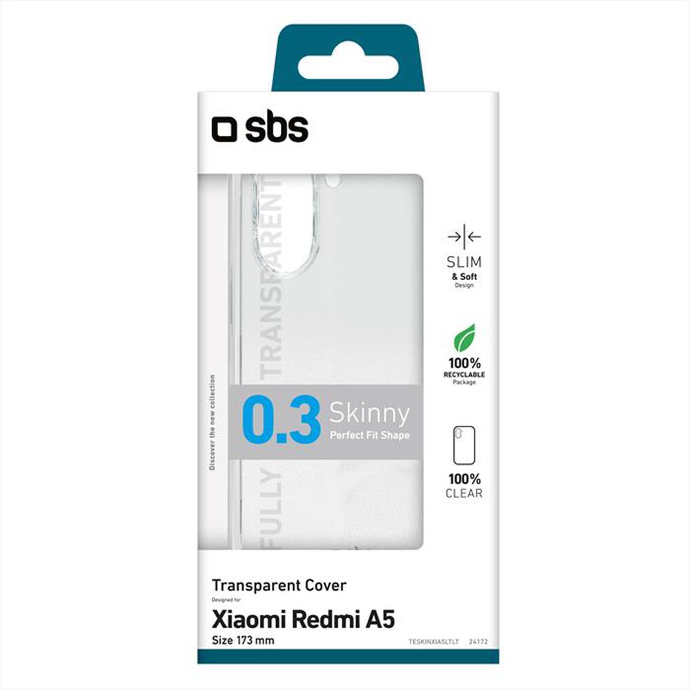 Immagine del prodotto SBS - Cover Skinny Xiaomi Redmi A5 TESKINXIA5LTLT-Trasparente
