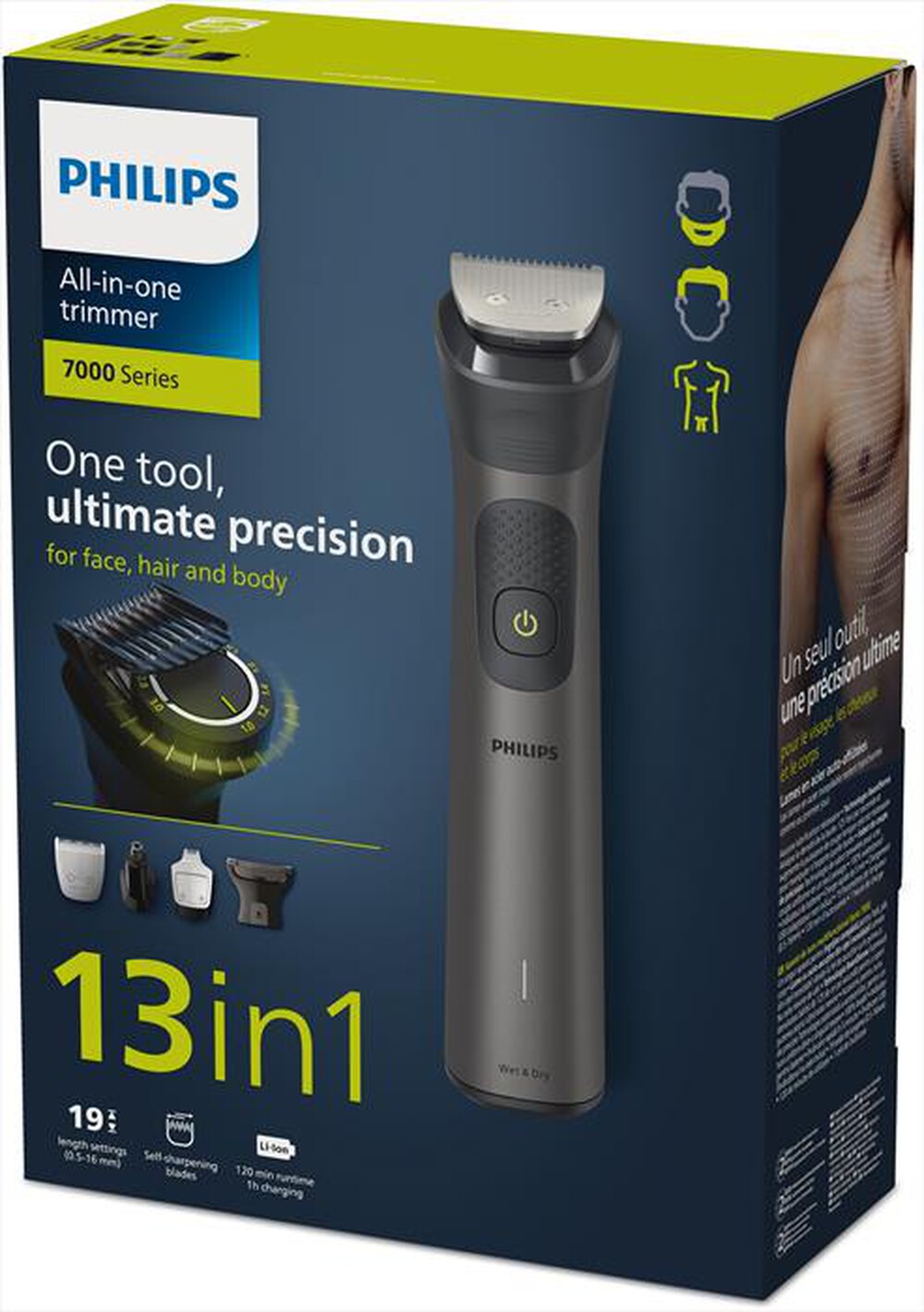 Immagine del prodotto PHILIPS - Regolabarba MG7940/15-nero