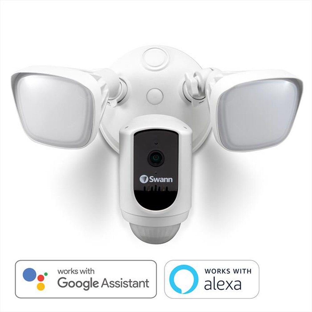 "SWANN - FLOCAM FULL HD CON FARETTI-WHITE"