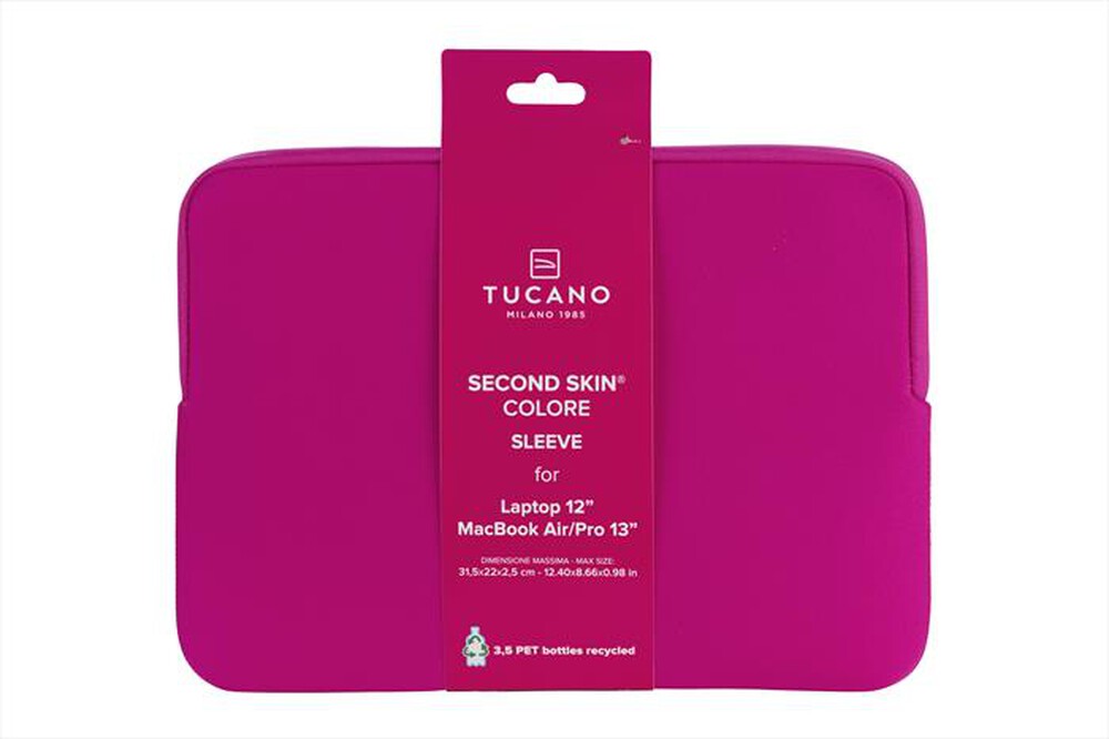 "TUCANO - Borsa Laptop 12\" e MacBook Air/Pro 13\"-FUCSIA"