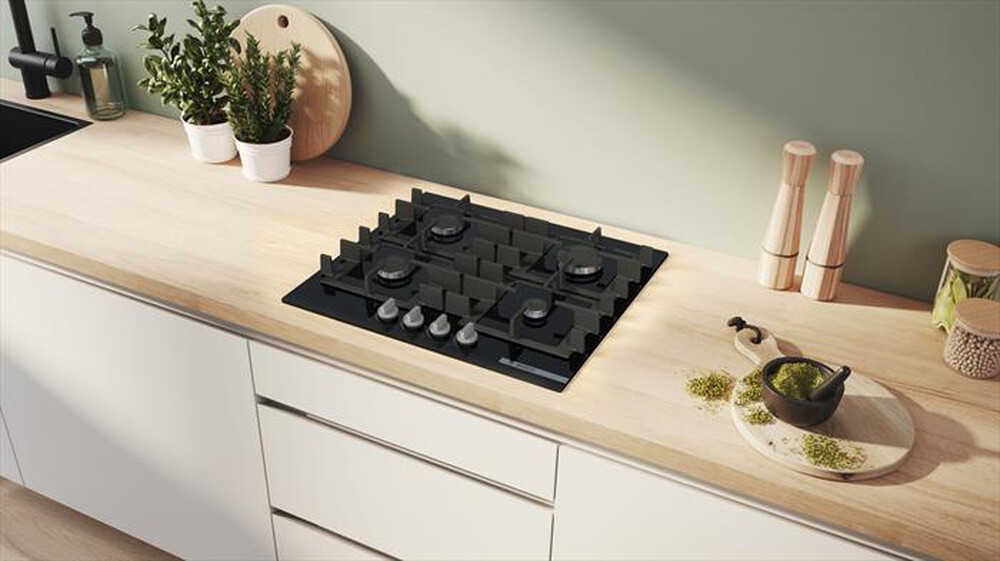 Immagine del prodotto BOSCH - Piano cottura a gas PNP6B6K40 59 cm-Nero
