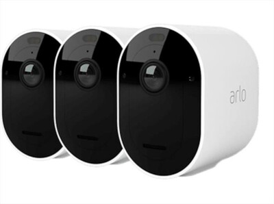 ARLO - Videocamera di sicurezza Wifi PRO 5 PACK DA 3-WHITE