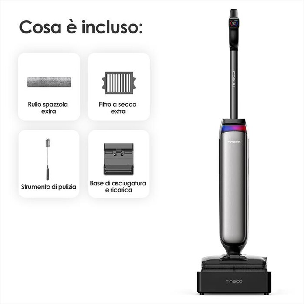 Immagine del prodotto TINECO - Lavapavimenti vapore FLOOR ONE S9 ARTIST STEAM PRO-Argento