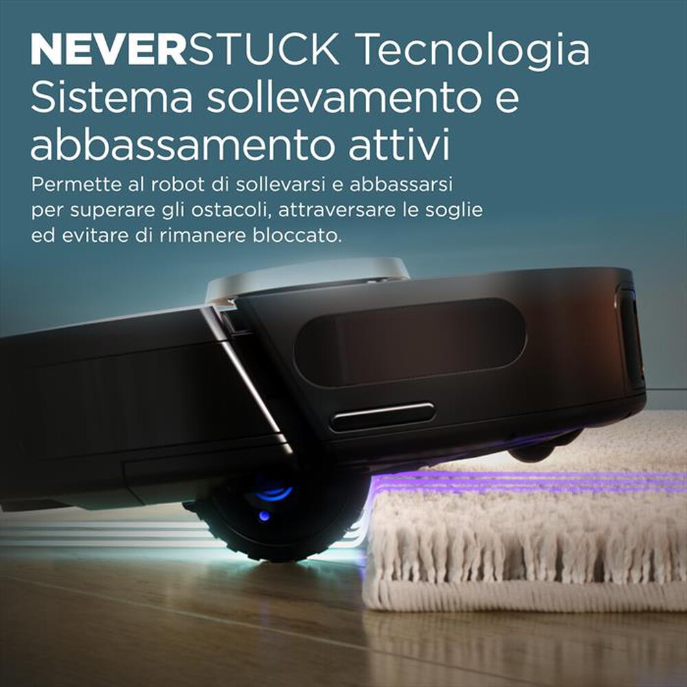 "SHARK - ROBOT POWERDETECT CON AUTOSVUOTAMENTO RV2820VEEU-Nero/ Champagne"
