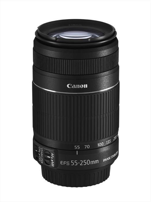 CANON - EF-S 55-250 f/4.0-5.6 IS STM-black | Euronics