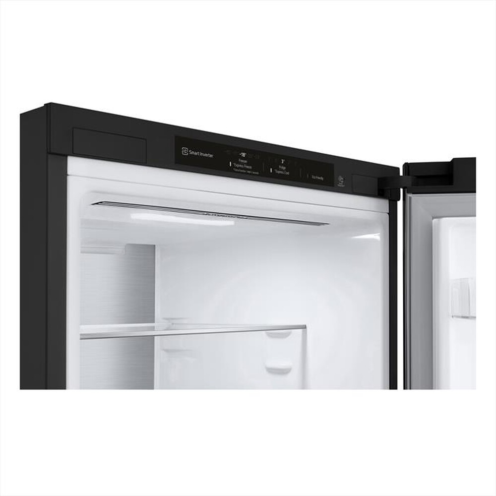 "LG - Frigorifero combinato GBB72MCVGN Classe D 384L-Nero"