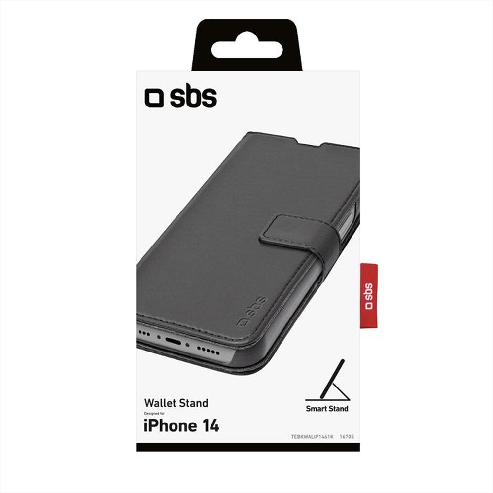 "SBS - Cover TEBKWALIP1461K per iPhone 14-Nero"