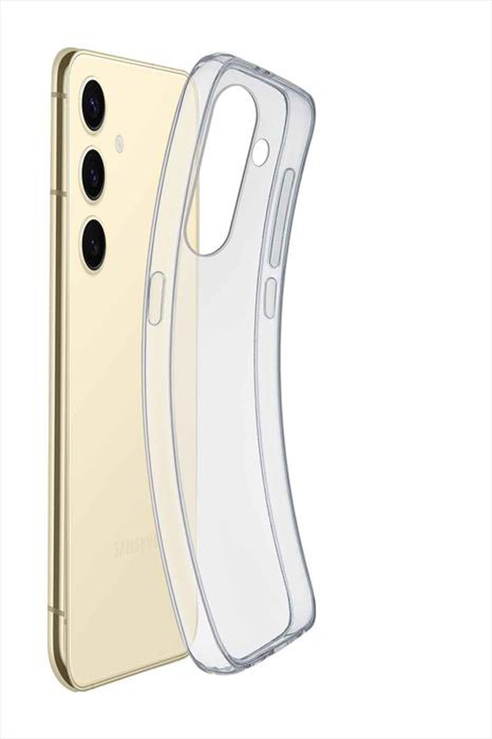 "CELLULARLINE - Cover FINE - GALAXY S25-Transparent"